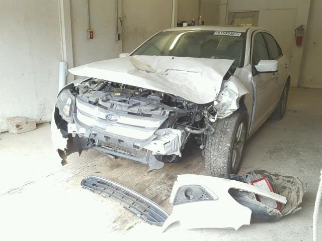 3FAHP0JA8CR389387 - 2012 FORD FUSION SEL WHITE photo 2