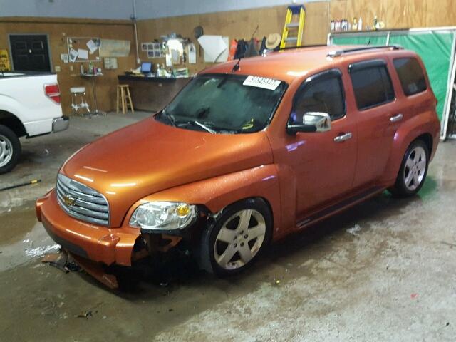 3GNDA53P28S634880 - 2008 CHEVROLET HHR LT ORANGE photo 2