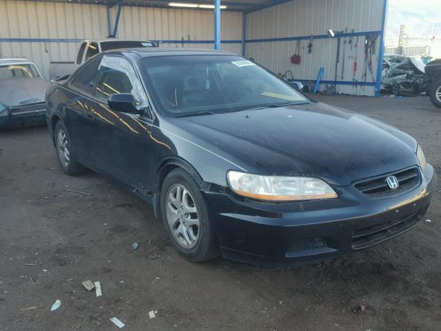 1HGCG22551A006614 - 2001 HONDA ACCORD EX BLACK photo 1