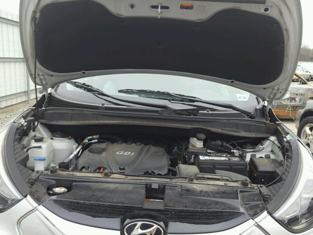 KM8JUCAG0EU907154 - 2014 HYUNDAI TUCSON GLS SILVER photo 7