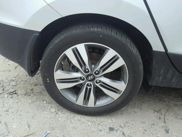 KM8JUCAG0EU907154 - 2014 HYUNDAI TUCSON GLS SILVER photo 9