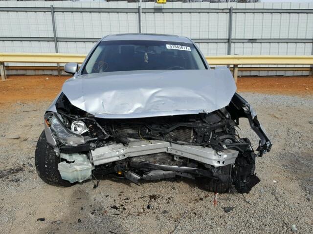 JNKAY01F37M460786 - 2007 INFINITI M35 BASE SILVER photo 9