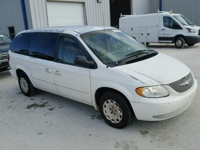 2C4GP44322R594167 - 2002 CHRYSLER TOWN & COU WHITE photo 1