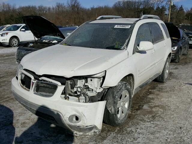 2CKDL33F886315814 - 2008 PONTIAC TORRENT WHITE photo 2