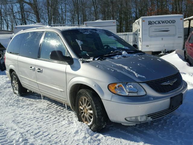 2C8GT64L21R264579 - 2001 CHRYSLER TOWN & COU Gümüş foto 1