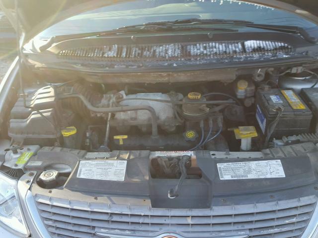 2C8GT64L21R264579 - 2001 CHRYSLER TOWN & COU Gümüş foto 7