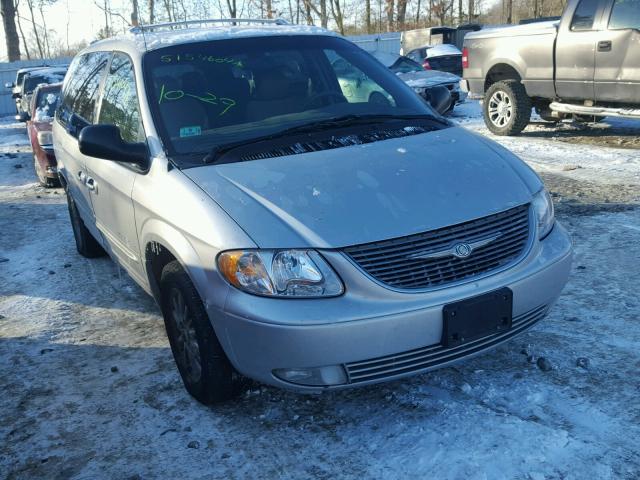 2C8GT64L21R264579 - 2001 CHRYSLER TOWN & COU Gümüş foto 9