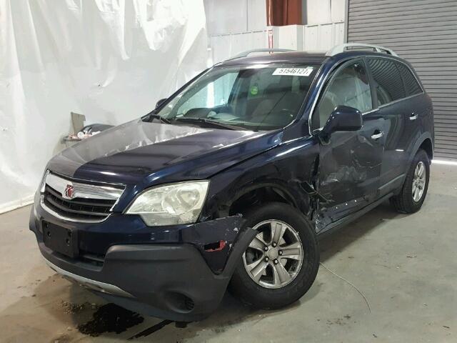 3GSCL33P88S579780 - 2008 SATURN VUE XE BLUE photo 2