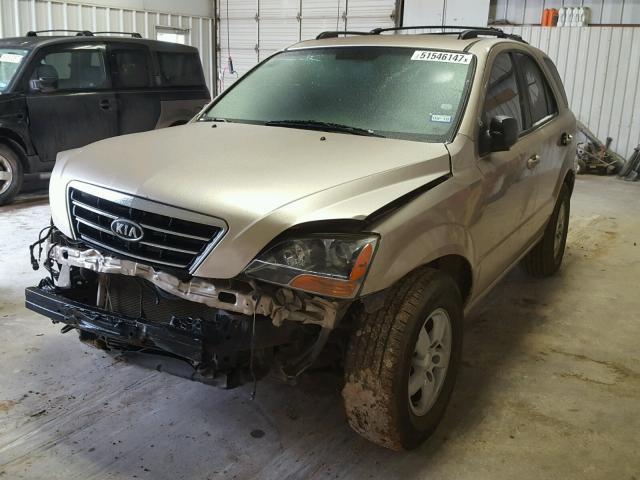 KNDJD736175676911 - 2007 KIA SORENTO EX BEIGE photo 2