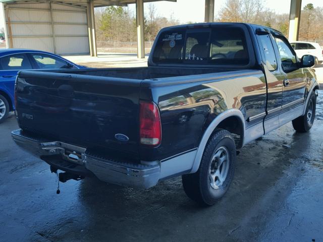 1FTEX17L7VNC49719 - 1997 FORD F150 BLACK photo 4