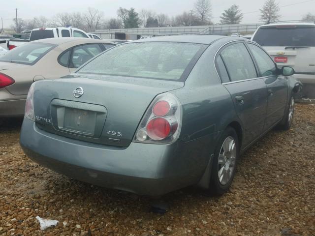 1N4AL11E16C269357 - 2006 NISSAN ALTIMA S GREEN photo 4