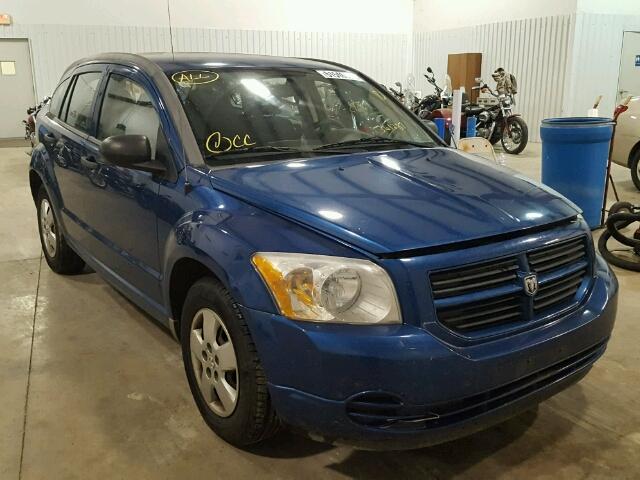 1B3HB28A89D161287 - 2009 DODGE CALIBER SE BLUE photo 1