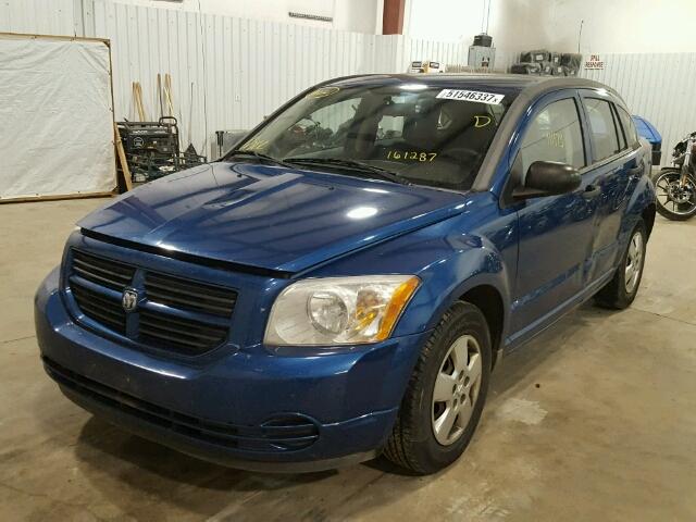 1B3HB28A89D161287 - 2009 DODGE CALIBER SE BLUE photo 2