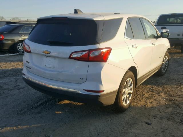 2GNAXJEV2J6108582 - 2018 CHEVROLET EQUINOX LT WHITE photo 4