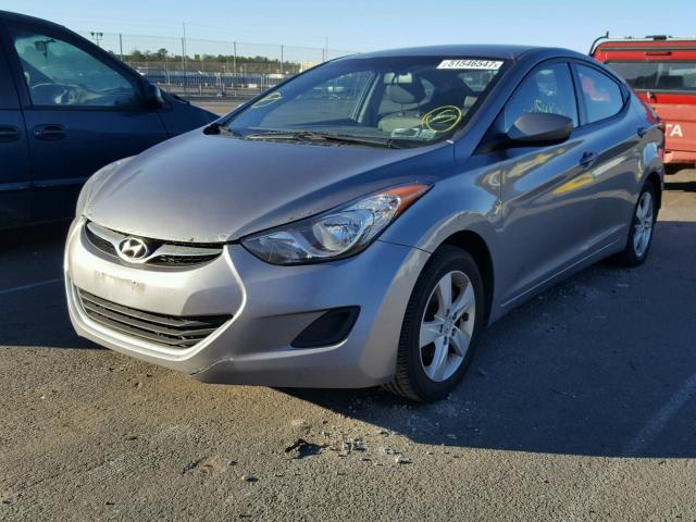 KMHDH4AEXBU113361 - 2011 HYUNDAI ELANTRA GL GRAY photo 2