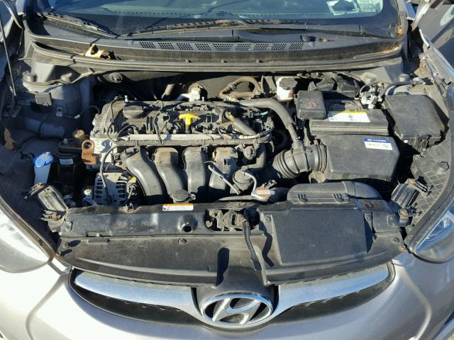 KMHDH4AEXBU113361 - 2011 HYUNDAI ELANTRA GL GRAY photo 7