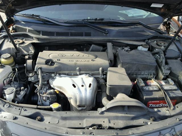 4T1BE46K69U401676 - 2009 TOYOTA CAMRY BASE BLACK photo 7