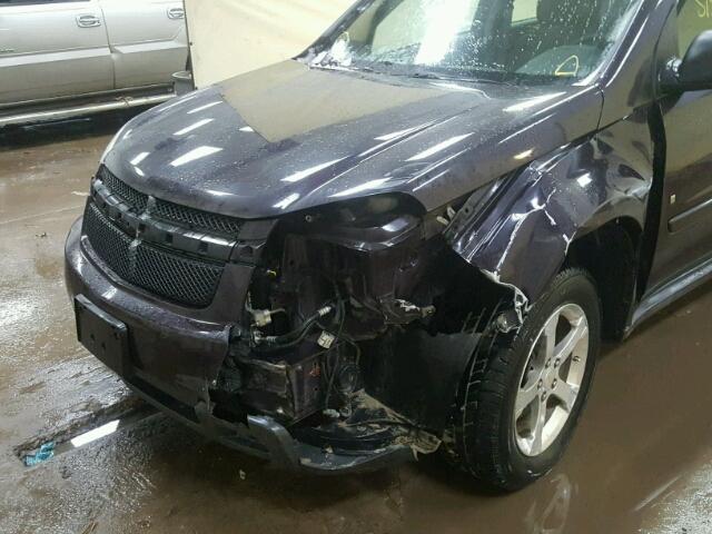 2CNDL23F476048988 - 2007 CHEVROLET EQUINOX LS PURPLE photo 9