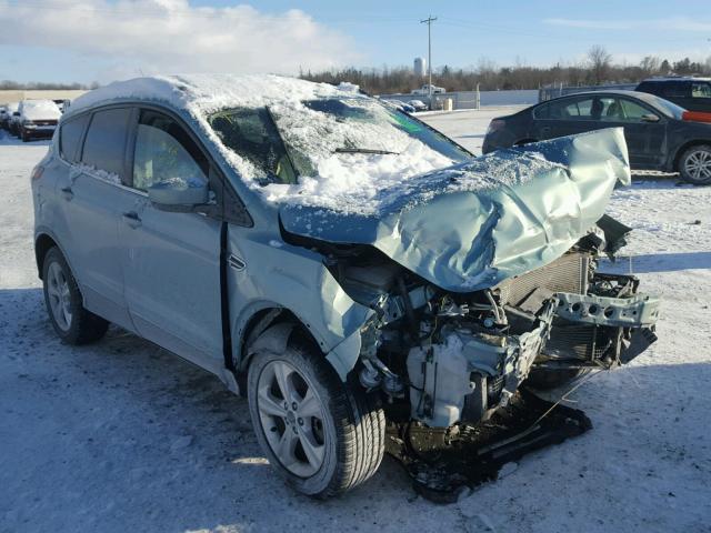 1FMCU9GX1DUB61721 - 2013 FORD ESCAPE SE GREEN photo 1