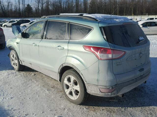 1FMCU9GX1DUB61721 - 2013 FORD ESCAPE SE GREEN photo 3