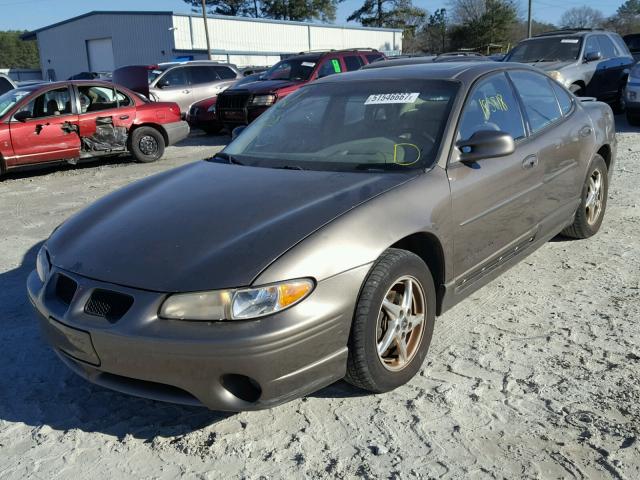 1G2WP52K42F202412 - 2002 PONTIAC GRAND PRIX 棕色 照片 2