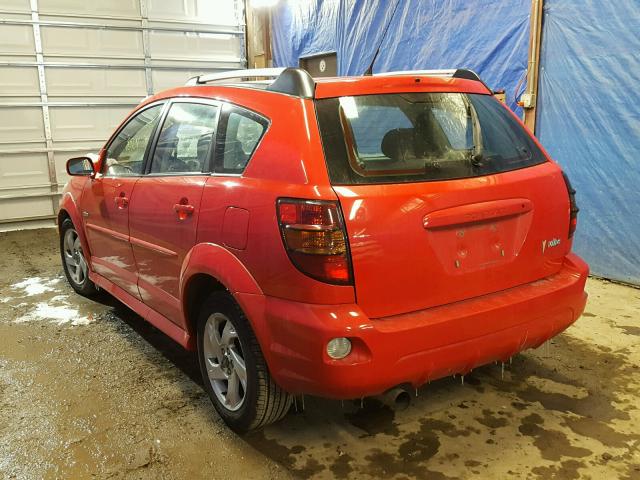 5Y2SL65836Z436945 - 2006 PONTIAC VIBE RED photo 3