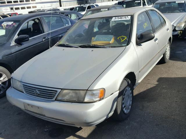 1N4AB41D9SC743870 - 1995 NISSAN SENTRA XE SILVER photo 2