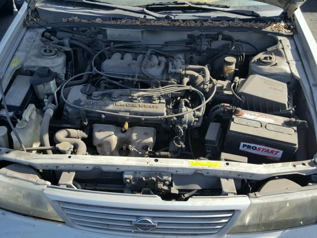 1N4AB41D9SC743870 - 1995 NISSAN SENTRA XE SILVER photo 7