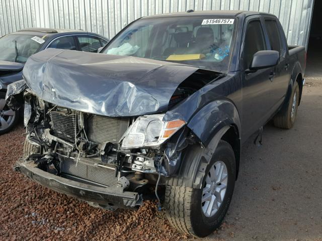 1N6AD0ER6GN721000 - 2016 NISSAN FRONTIER S BLUE photo 2