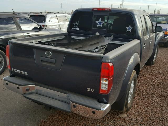 1N6AD0ER6GN721000 - 2016 NISSAN FRONTIER S BLUE photo 4