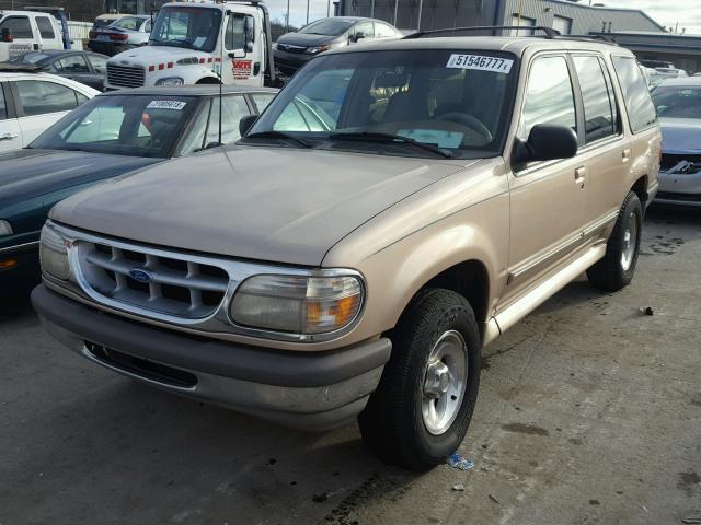 1FMDU34XXTUC13335 - 1996 FORD EXPLORER GOLD photo 2