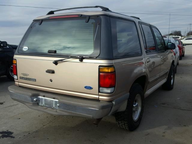 1FMDU34XXTUC13335 - 1996 FORD EXPLORER GOLD photo 4