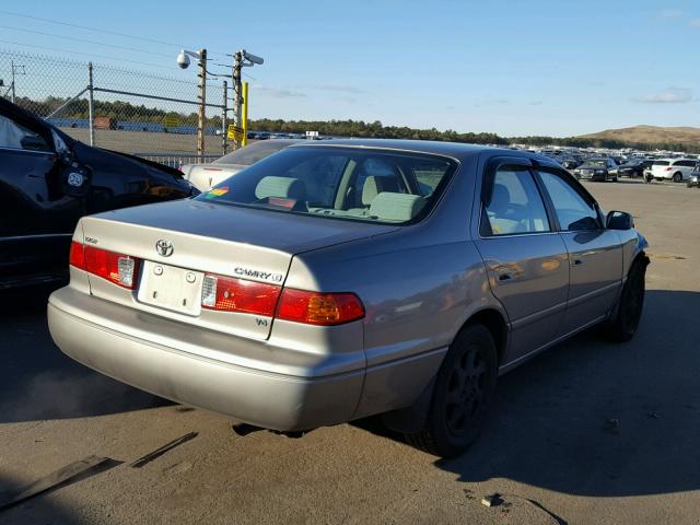JT2BF22K9Y0254134 - 2000 TOYOTA CAMRY CE GRAY photo 4