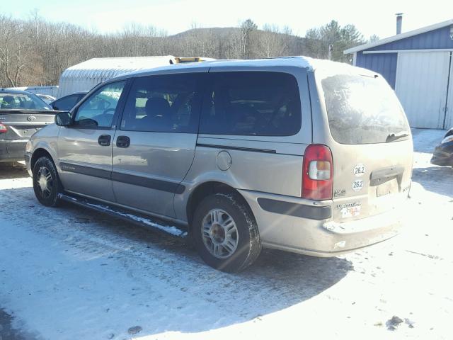 1GNDX03E8WD328277 - 1998 CHEVROLET VENTURE TAN photo 3