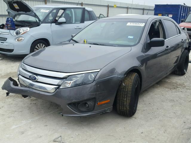 3FAHP0HA0BR191875 - 2011 FORD FUSION SE CHARCOAL photo 2