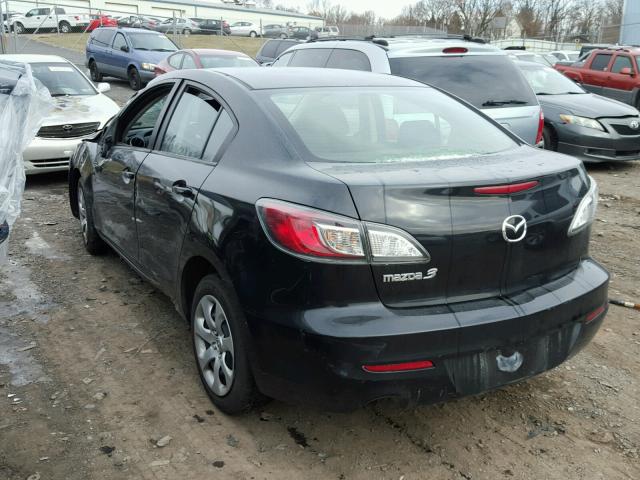 JM1BL1UG6C1558849 - 2012 MAZDA 3 I BLACK photo 3