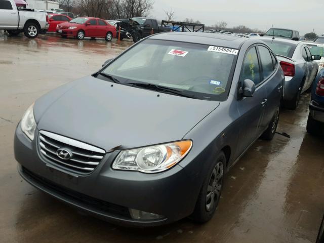 KMHDU4AD4AU115415 - 2010 HYUNDAI ELANTRA BL GRAY photo 2