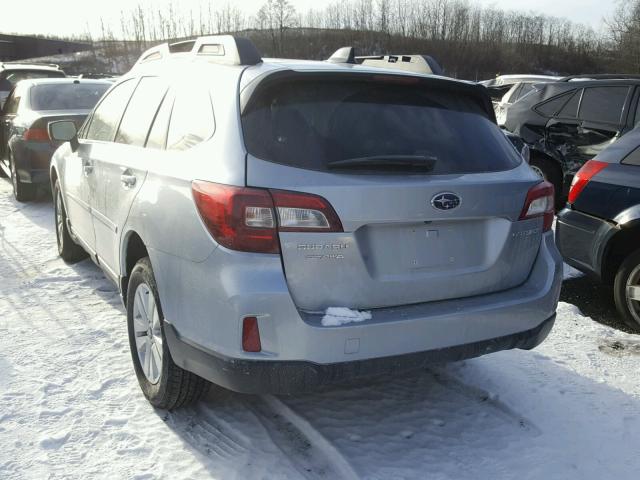 4S4BSAEC0G3232775 - 2016 SUBARU OUTBACK 2. SILVER photo 3