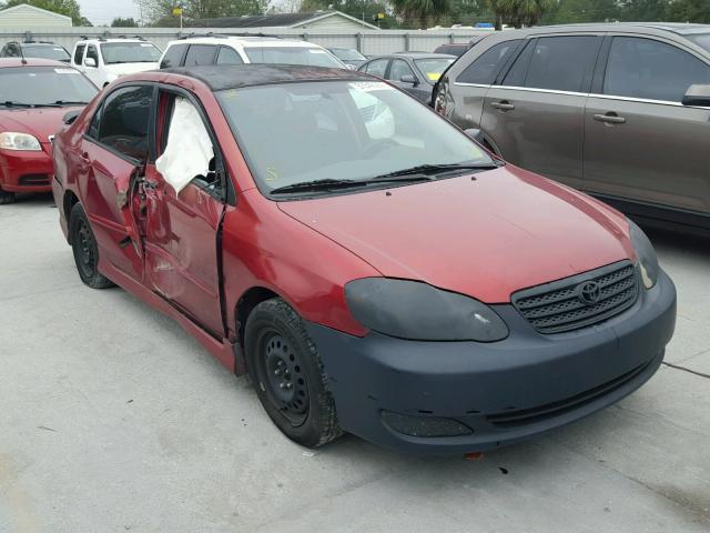 1NXBR30E07Z863763 - 2007 TOYOTA COROLLA CE RED photo 1