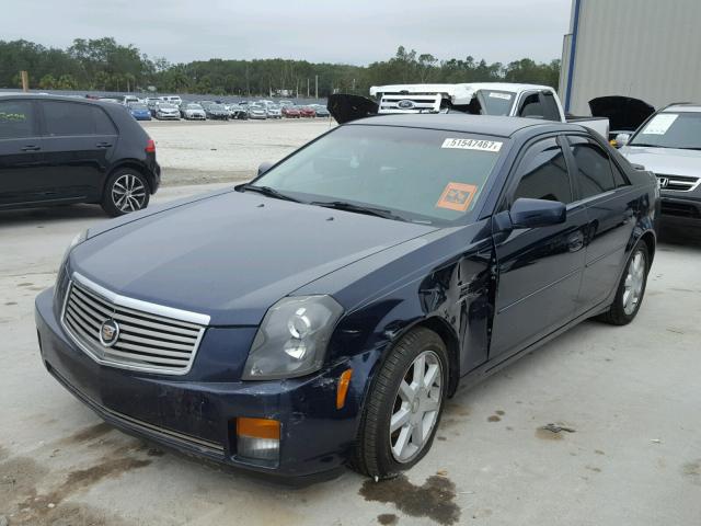 1G6DP567750128678 - 2005 CADILLAC CTS HI FEA BLUE photo 2