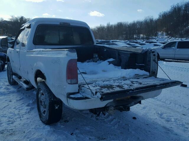 1FTWX31P56EB65198 - 2006 FORD F350 SRW S WHITE photo 3