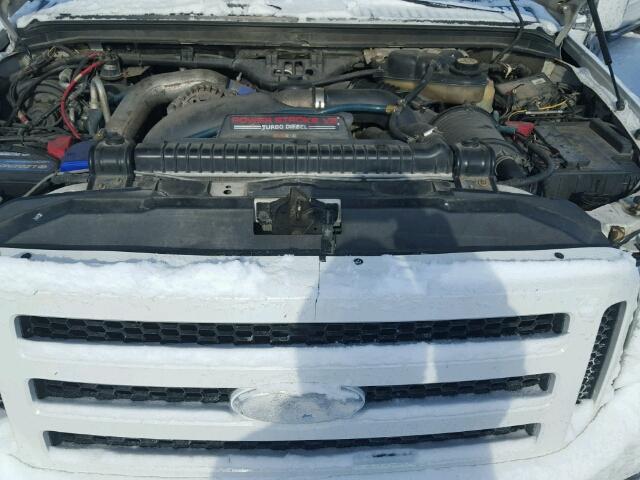 1FTWX31P56EB65198 - 2006 FORD F350 SRW S WHITE photo 7