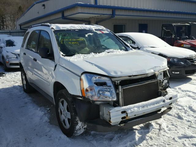 2CNDL23F566187140 - 2006 CHEVROLET EQUINOX LS WHITE photo 1