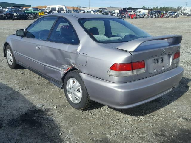 1HGEM21941L017503 - 2001 HONDA CIVIC SI SILVER photo 3