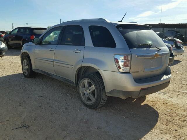 2CND133F386306652 - 2008 CHEVROLET EQUINOX LT SILVER photo 3