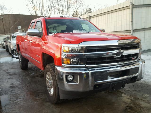 1GC2KWEG4JZ123910 - 2018 CHEVROLET SILVERADO RED photo 1