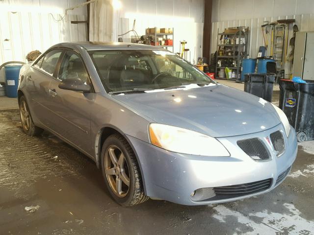 1G2ZG57N174261095 - 2007 PONTIAC G6 BASE BLUE photo 1