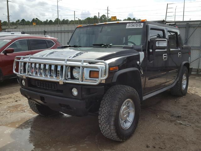 5GRGN22UX7H106574 - 2007 HUMMER H2 SUT BLACK photo 2