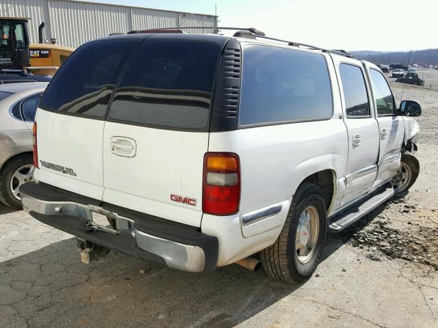 3GKFK16T5YG184598 - 2000 GMC YUKON XL K WHITE photo 4