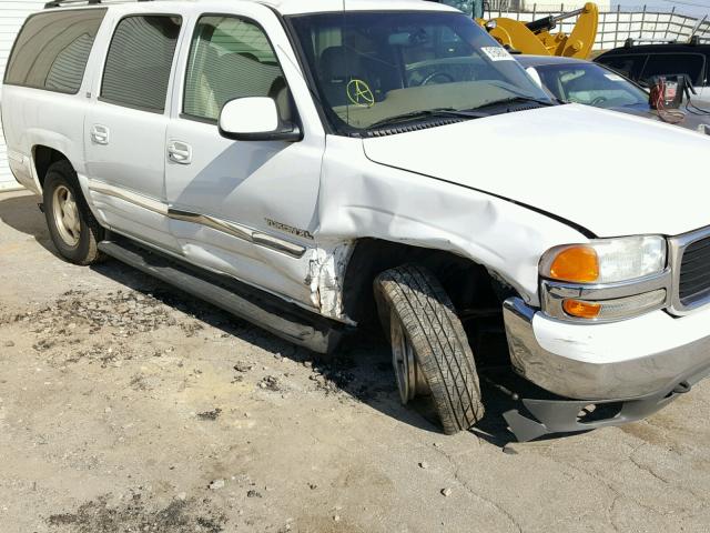 3GKFK16T5YG184598 - 2000 GMC YUKON XL K WHITE photo 9